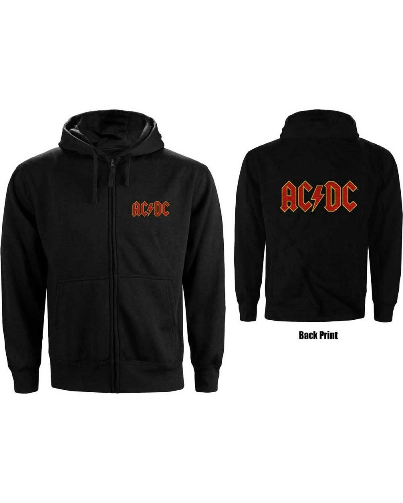 AC/DC Hoodie - Logo Back Print $16.73 Sweatshirts