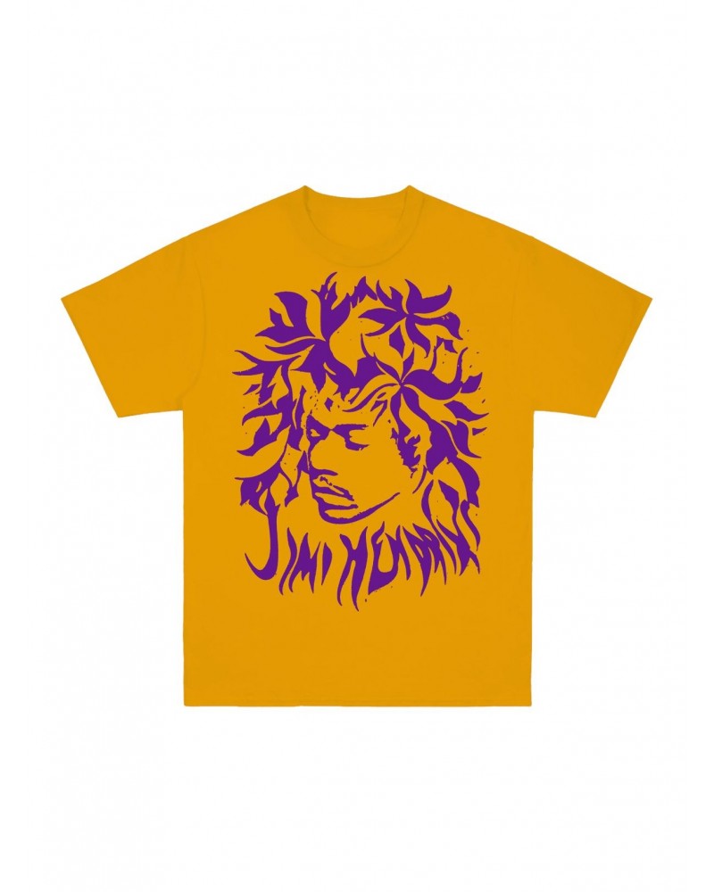 Jimi Hendrix Yellow Flower Tee $11.40 Shirts