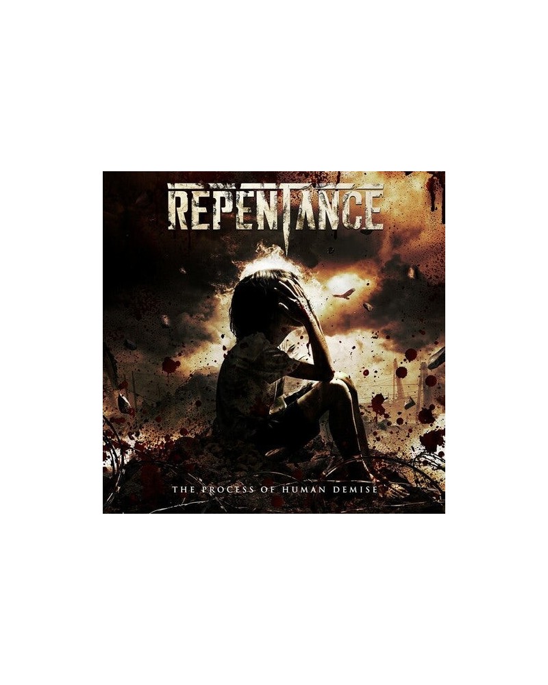 Repentance PROCESS OF HUMAN DEMISE - RED Vinyl Record $17.94 Vinyl