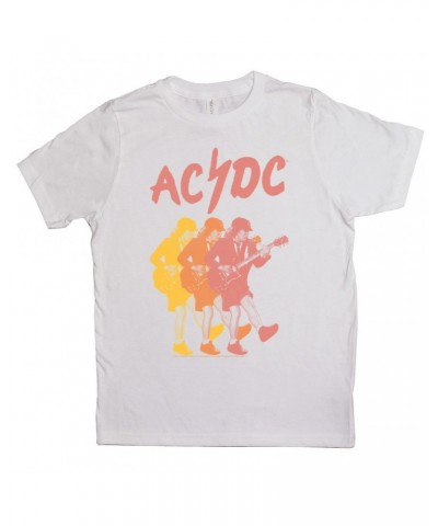 AC/DC Kids T-Shirt | Angus Young Pastel Design Kids Shirt $11.25 Kids