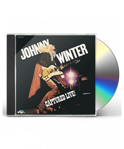 Johnny Winter CAPTURED LIVE! CD $4.88 CD