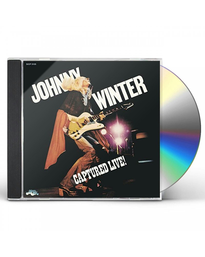 Johnny Winter CAPTURED LIVE! CD $4.88 CD