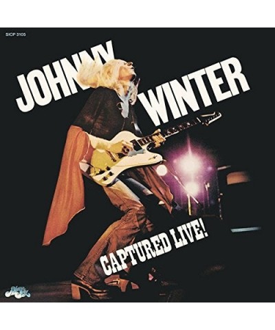 Johnny Winter CAPTURED LIVE! CD $4.88 CD