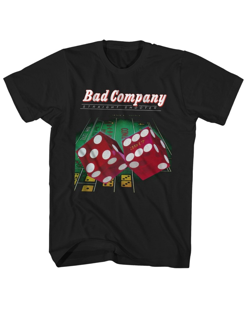 Bad Company T-Shirt | Straight Shooter Album Art Shirt $12.46 Shirts