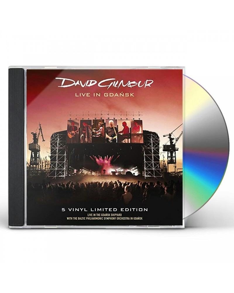 David Gilmour LIVE IN GDANSK CD $25.30 CD