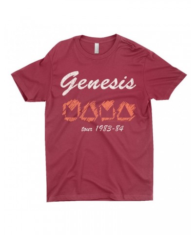 Genesis T-Shirt | Mama Tour 1983-84 Image Distressed Shirt $9.73 Shirts