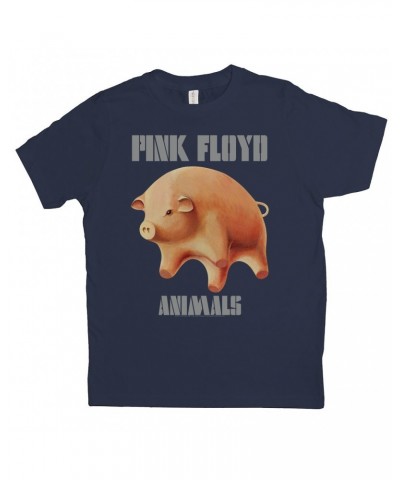 Pink Floyd Kids T-Shirt | Animals Album Pig Logo Kids Shirt $8.72 Kids