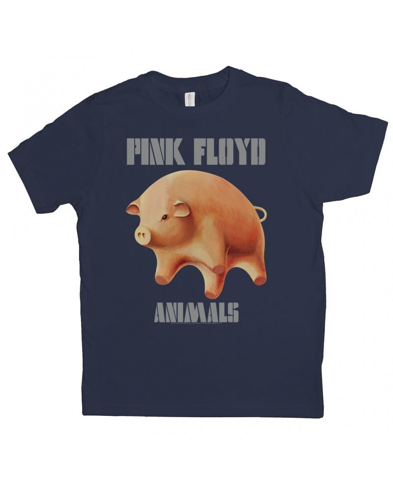 Pink Floyd Kids T-Shirt | Animals Album Pig Logo Kids Shirt $8.72 Kids