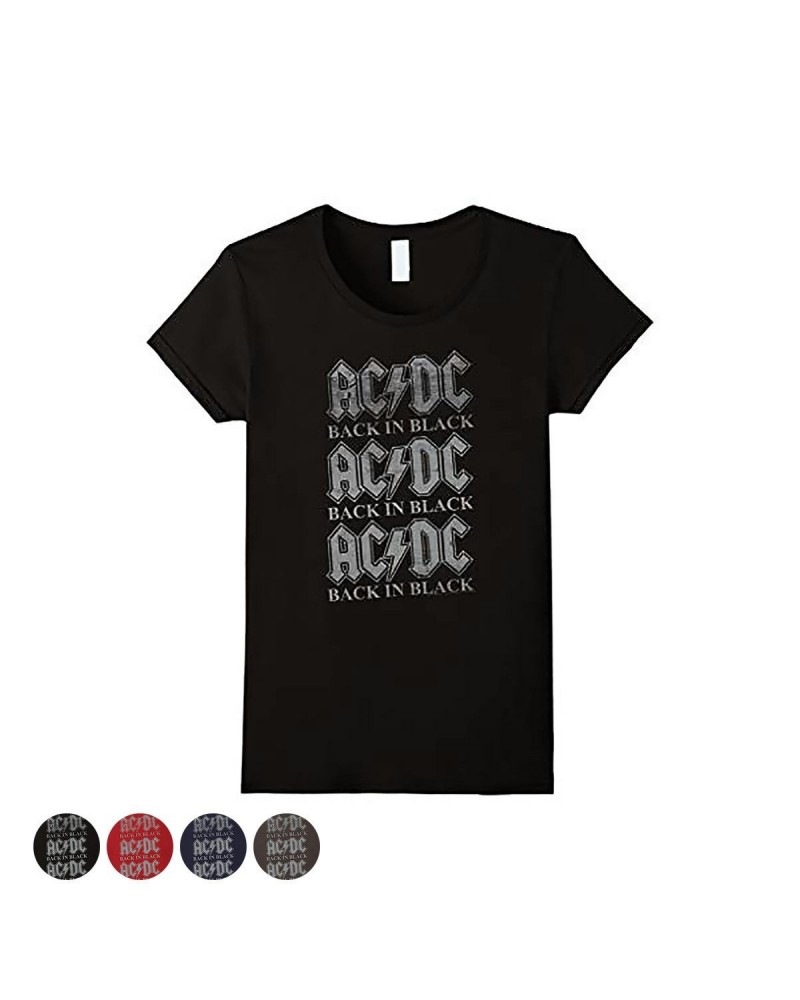 AC/DC Women's Repeat T-shirt $13.80 Shirts