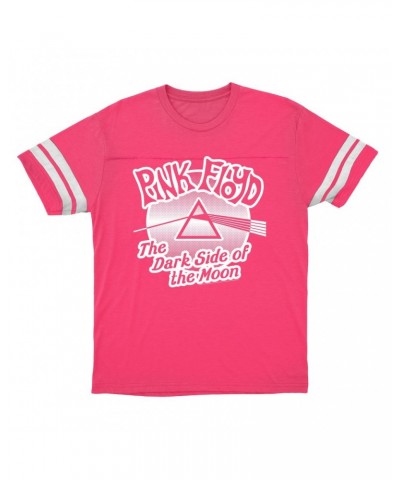 Pink Floyd T-Shirt | Retro POP Art Dark Side Of The Moon Football Shirt $10.87 Shirts