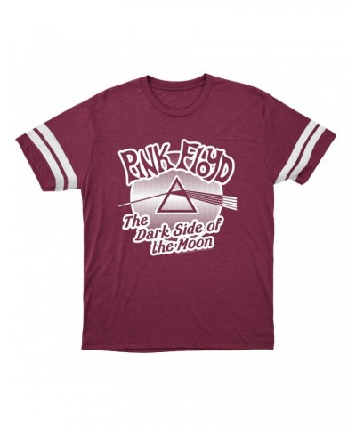 Pink Floyd T-Shirt | Retro POP Art Dark Side Of The Moon Football Shirt $10.87 Shirts