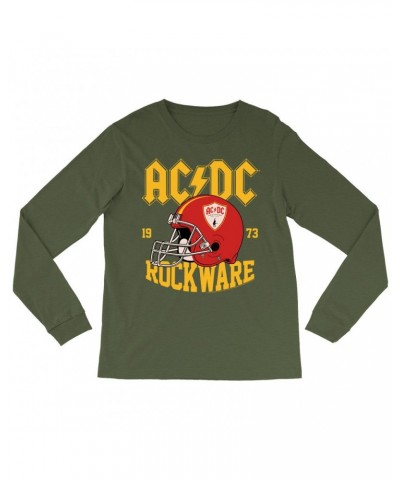 AC/DC Long Sleeve Shirt | Rockware 73 Football Shirt $14.38 Shirts