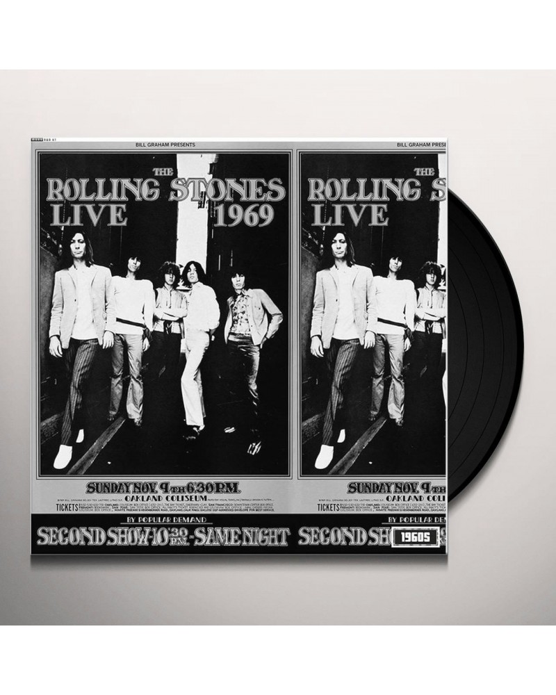 The Rolling Stones Live At The Oakland Coliseum 1969 Vinyl Record $12.31 Vinyl