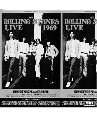 The Rolling Stones Live At The Oakland Coliseum 1969 Vinyl Record $12.31 Vinyl