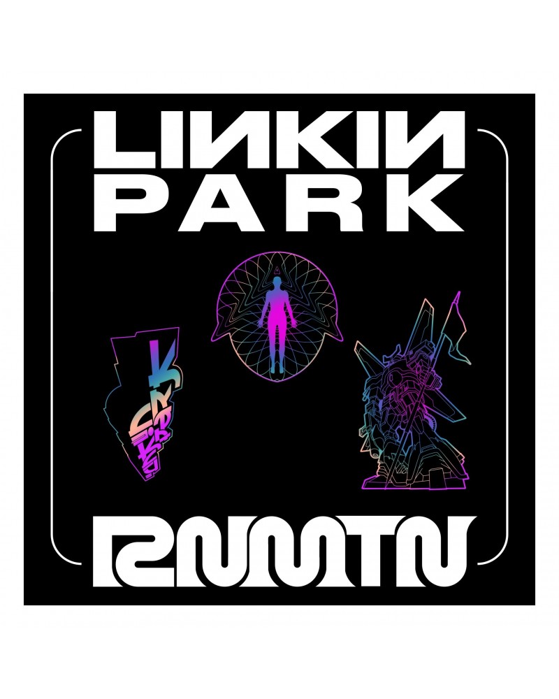 Linkin Park Reanimation Rainbow Plated 3pc Pin Set $11.00 Accessories