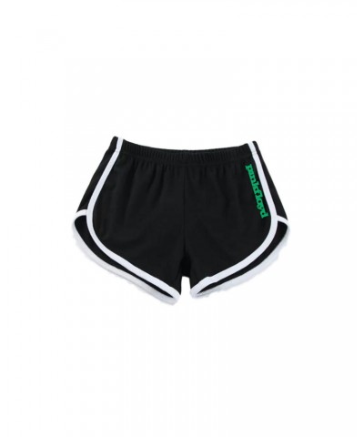 Pink Floyd Green Saucer Logo Women's Jogging Shorts $15.00 Shorts